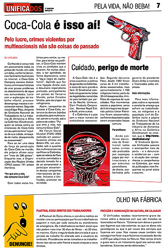 Dia de luta contra as transnacionais Dia de luta contra as transnacionais