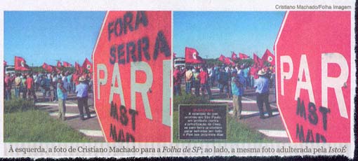  	Fotos publicadas na edição nº 267, de 10 a 16 de abril de 2008, no jornal BRASIL DE FATO