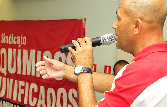 Valdir Souza, dirigente do Unificados, diz que a defesa da saúde é questão de honra para o Unificados